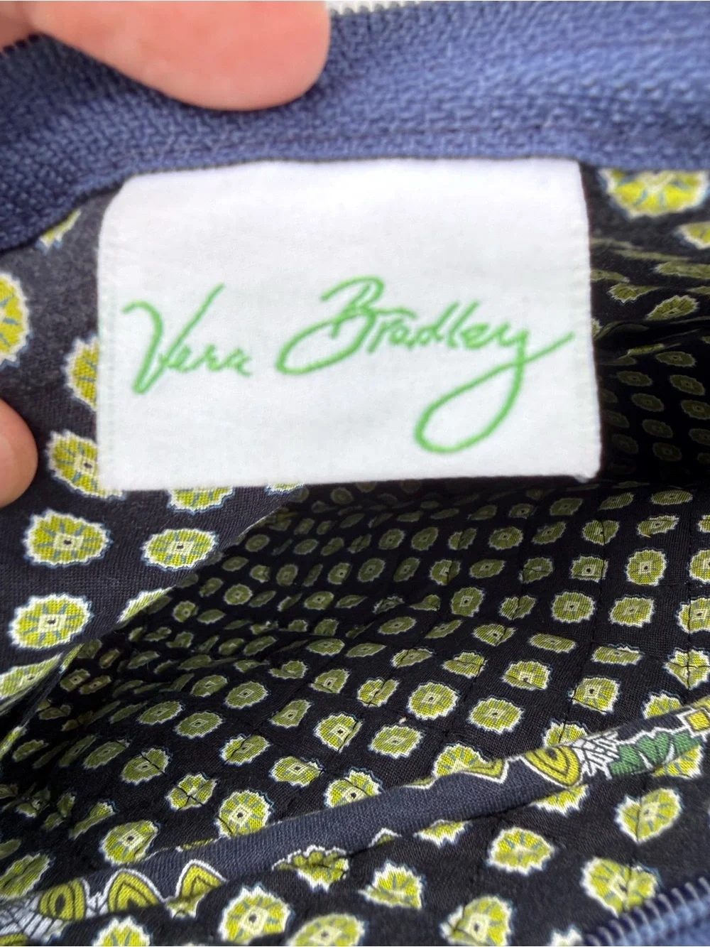 Ver Bradley Crossbody Bag in Olive Green and Black